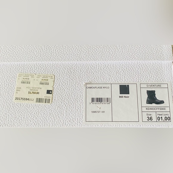 CHRISTIAN DIOR
Rubber Nylon D-Venture Boots 36
Black - Picture 15 of 16